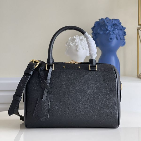 

speedy bandouliÃ¨re 25 handbag fashion totes embossed cowhide leather bag padlock women bags