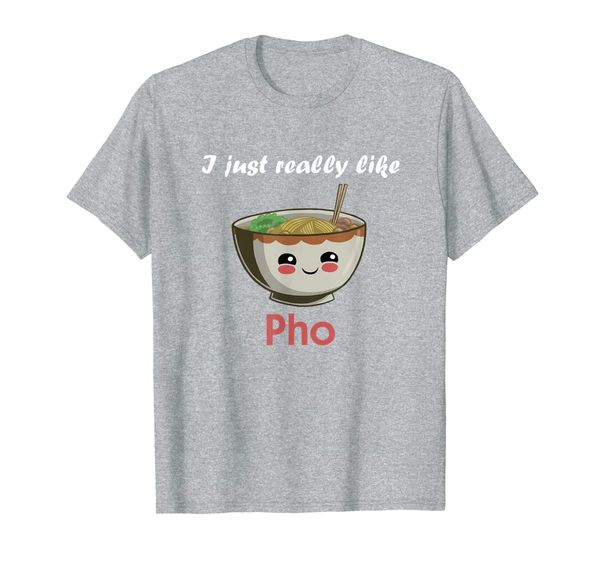 

pho thirt i just really like pho tshirt funny and cute, White;black