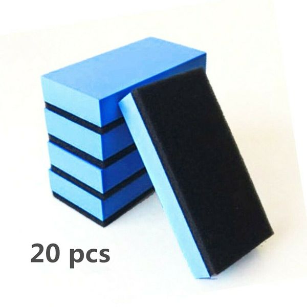

20pcs car ceramic coating sponge glass nano wax polishing pads multipurpose