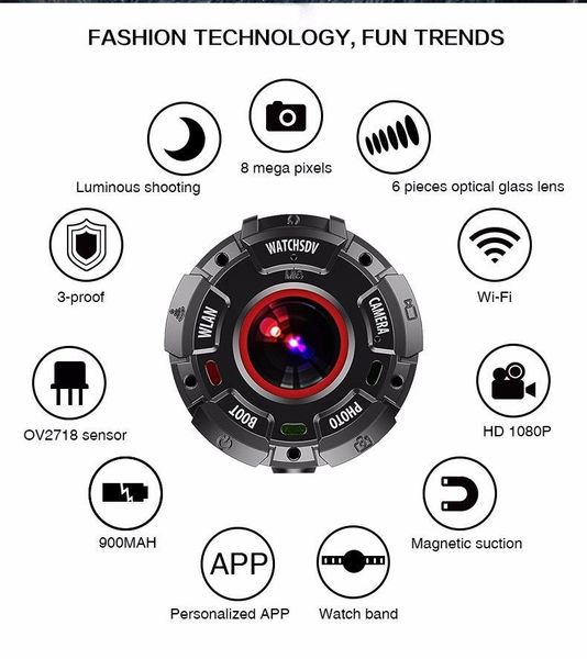 

cameras 1080p water-proof wireless wifi camera sports dv