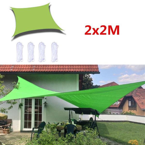 

shade 2x2m summer outdoor waterproof and uv sail oxford cloth square canvas garden terrace canopy camping sun shelter