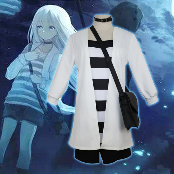 

anime costumes anime angels of death rachel gardner cosplay costume rachel gardner jacket t shirt shorts japanese kimono ray backpack wig ha, Black