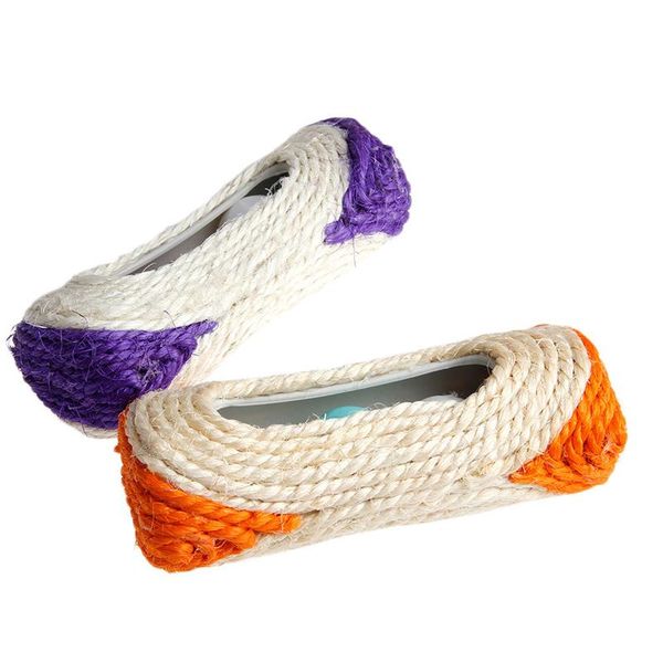 

cat toys pet kitten toy rolling sisal scratching post 3 trapped ball training
