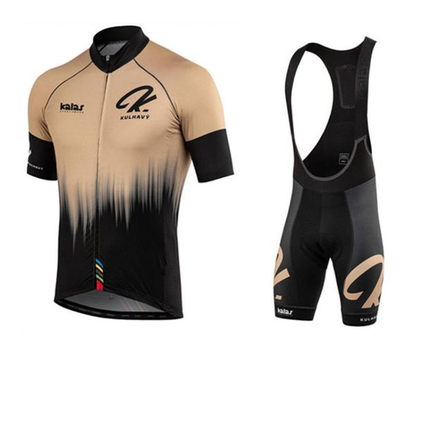 

racing sets kalas wielertrui pak bib korte fiets mannen mouwen set zomer outdoor cycle kleding mtb kits pro team uniform purchase, Black;blue