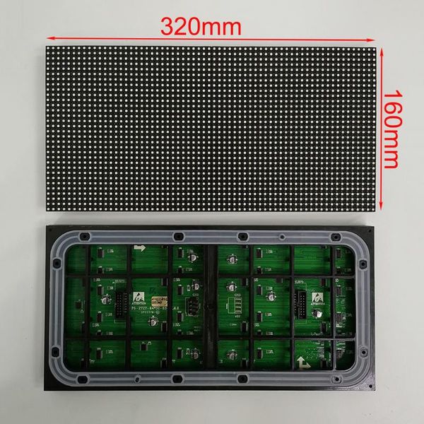 

6 pcs p5 full-color led display modules 320x160mm size, including full-color led control system with wifi