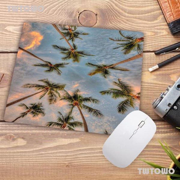

mouse pads & wrist rests big promotion beach with palm trees keyboards high speed mousepad small size computer deskgame pad