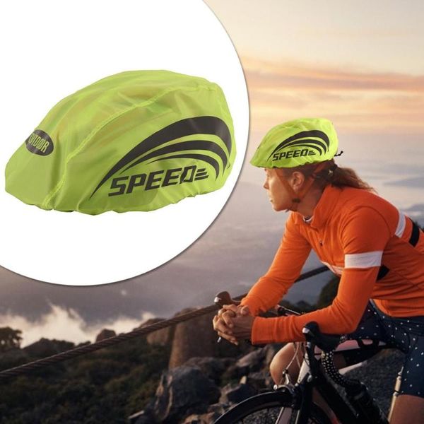 

cycling helmets 2pcs helmet cover rain waterproof reflective safety high quality