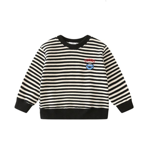 

2021 new parent-child sweatershirt family matching clothing stripe xjny, Blue