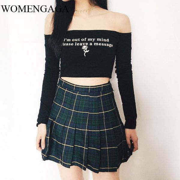 Zomer Vrouwen Preppy Stijl Check Geplooide Rokken Met Veiligheid Shorts Plaid Mini Hoge Taille Rok ZU50 210603