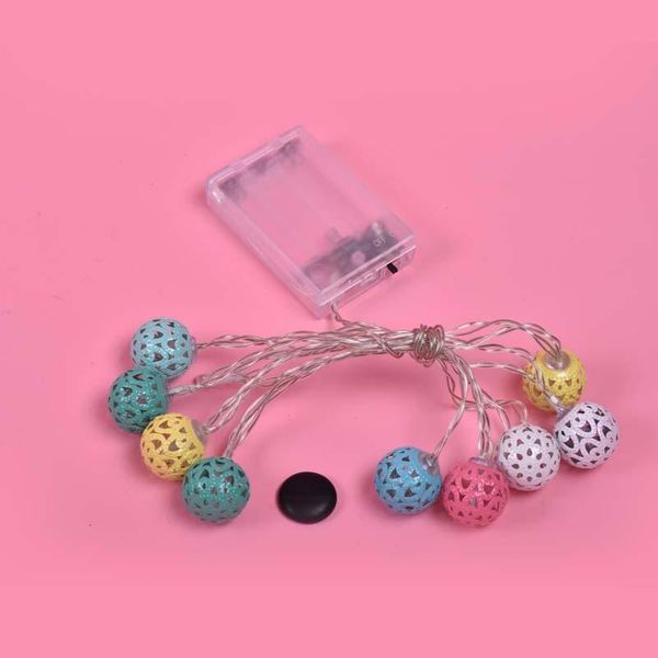 

strings round led string lights hollow light cute creative holiday indoor simple bedroom decoration fashion home party decors luces