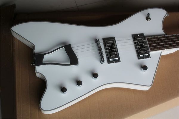

flyoung g6199 billy lattice swiss special-shaped electric guitar white classic can be customized as required