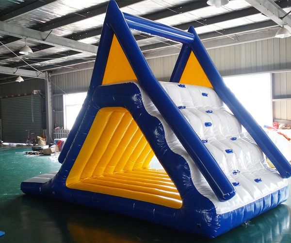

pool & accessories pvc tarpaulin water park use inflatable climbing floating slide