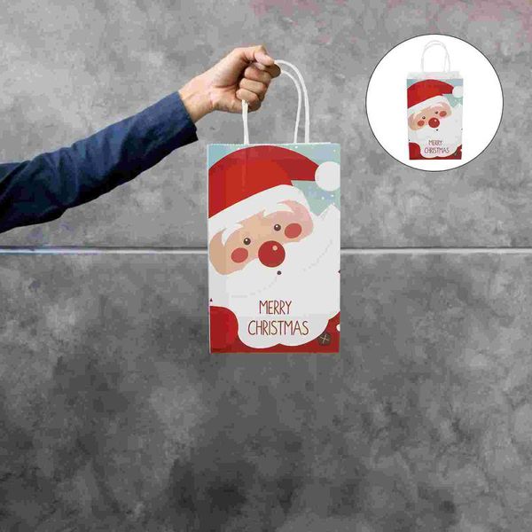 

gift wrap 10pcs christmas packing bags decorative storage (assorted color)