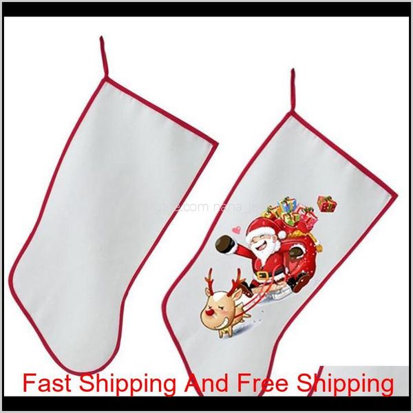 

christmas decoration for sublimation christmas stocking socks personalized blank diy custom xmas supplies transfer material 6bod8 h8s4q