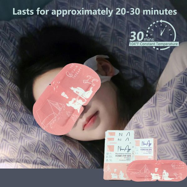 

disposable steam eye sleep mask spa herbal for fatigue relief