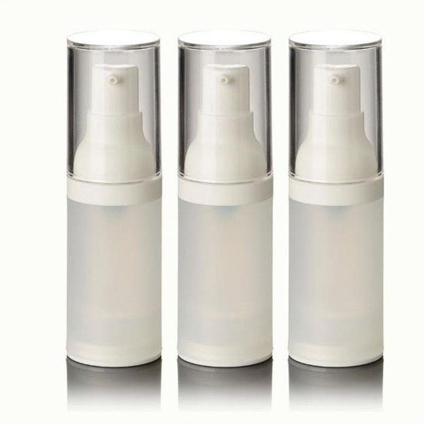 

20ml 30ml 50ml as airless bottle frosted/matte vacuum pump bottle lotion used for travel refillable bottles