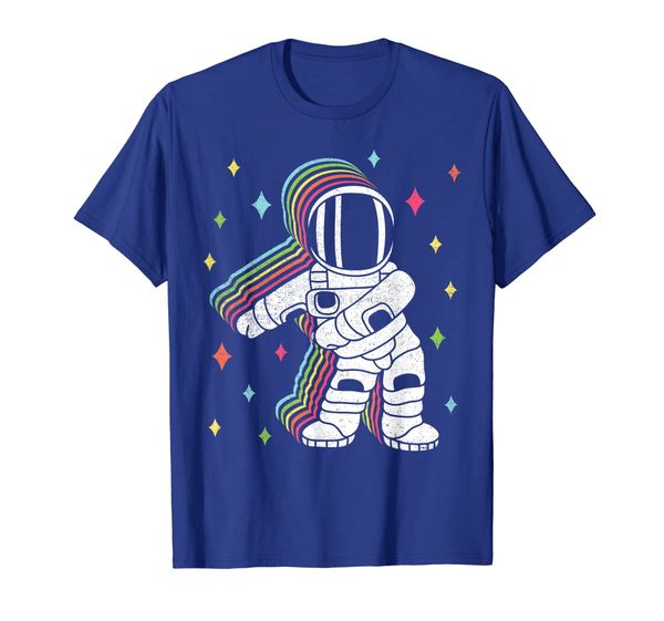 

retro flossing astronaut shirt spaceman floss dance gift, White;black