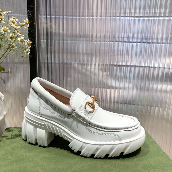 

luxury and comfortable women's shoes designer brand platform lazy women's shoes, Red;white