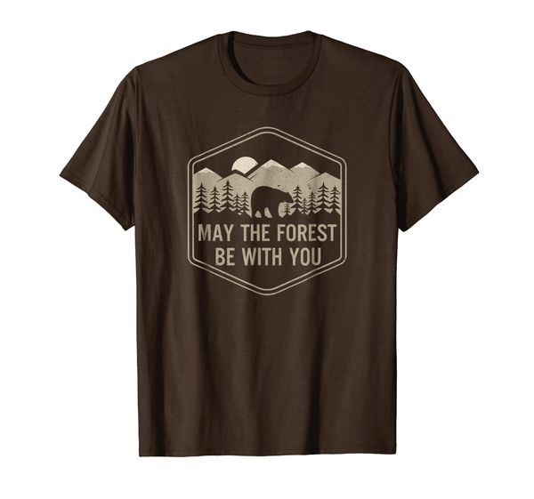 

May The Forest Be With You Funny Summer Camping Shirt, Mainly pictures