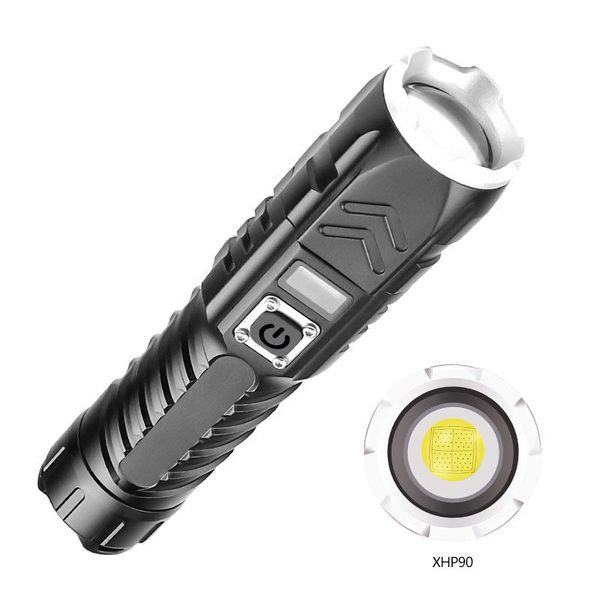 

flashlights torches glare led bicycle light 4lighting modes zoomable torch for night riding camping adventures, etc use life wate