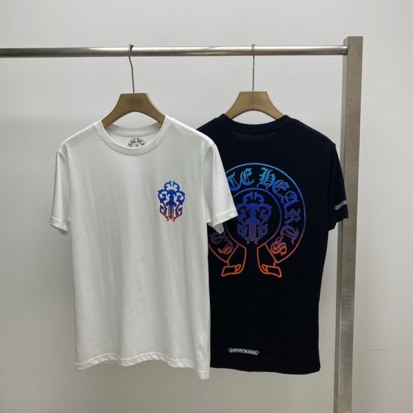 

t shirt summer ch cro short sleeve men's trendy cross sanskrit print, White;black