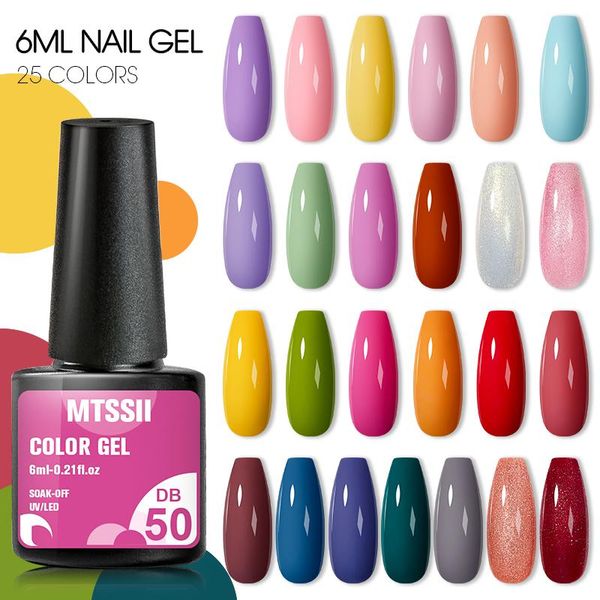 

nail gel mtssii color polish purple series hybrid varnish art semi permanent uv soak off matte coat, Red;pink