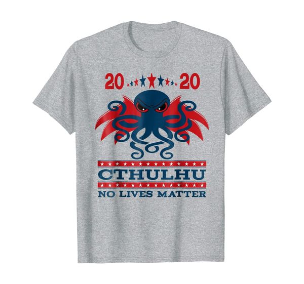 

cthulhu shirt 2020 no lives matter t-shirt funny political, White;black