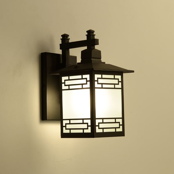 

2021 new portrait outdoor wall europa villa arandela e27 proof dwaterproof water exterior door light balcony of the black vintage jr0j