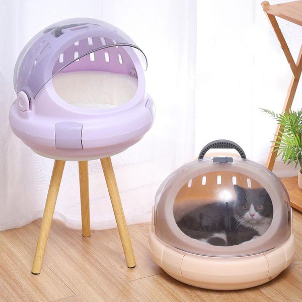 

cat carriers,crates & houses pet bag panoramic web celebrity portable breathable space pouch multi-functional outdoor