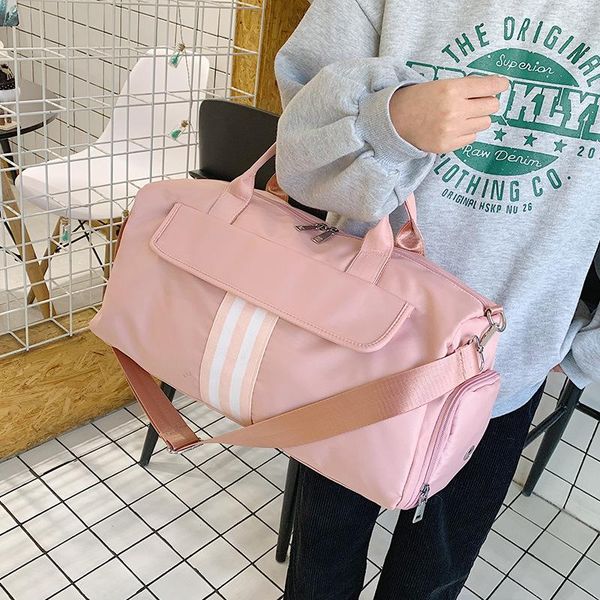 

duffel bags travel bag fitness female models portable design large capacity storage waterproof sports
