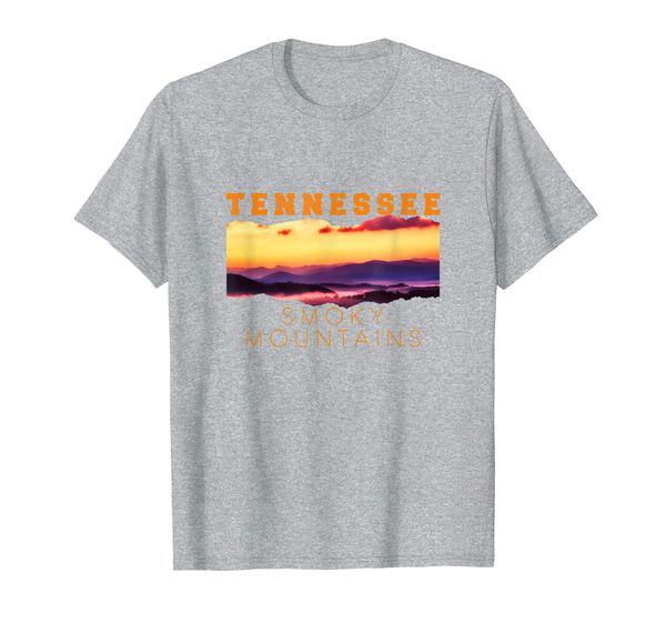 

tennessee smoky mountains t shirt for men women kids t-shirt, White;black