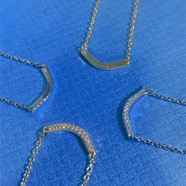 

smile necklace fashion pendant heart-shaped necklaces classic smiles design for man woman jewelry 14 styles quality, Silver
