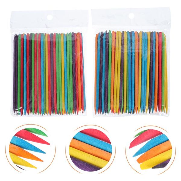 

cuticle pushers 2packs manicure remover stick point diamond rod practical tool