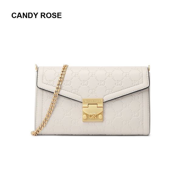 

candy rose2021 envelope shoulder bag embossed chain classic dionysian light luxury niche