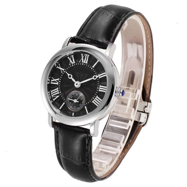 

watch original needle half two leather genuine leather button for women's watch, Slivery;brown