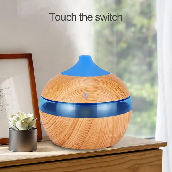 

usb aroma essential oil diffuser ultrasonic cool mist humidifier air purifier 7 color change led night light for home quiet