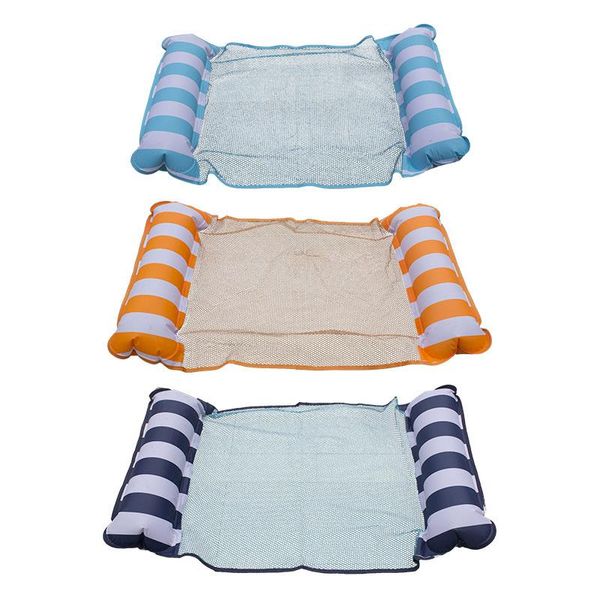 

inflatable floats & tubes 2021 est water hammock recliner floating bed swimming row