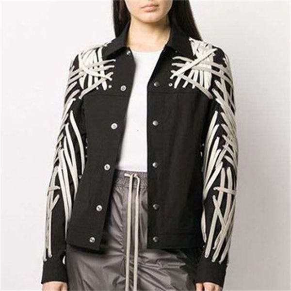 

2021 autumn new retro hong kong-style three-dimensional strap design single-breasted all-match jacket women 4iac, Black;brown