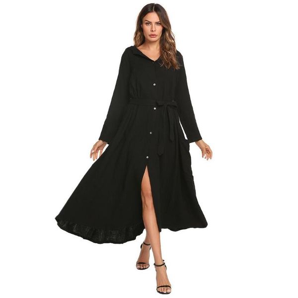 

women's trench coats women hooded long sleeve solid with waistband coat height 176cm bust 86cm 61cm hip 93cm casual spring autumn winte, Tan;black