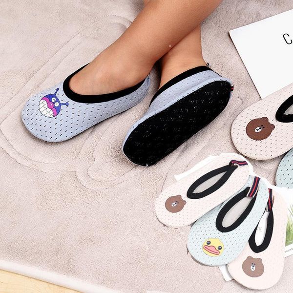 

first walkers baby socks thin floor spring and summer large base mesh model of indoor non-slip bottom children footgear