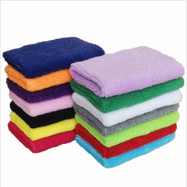 

1 piece colorful cotton sport sweatband wristband wrist protector running basketball brace terry cloth sw jllxwb, Black;red