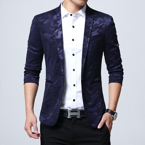 

men's jackets 2021 men dress jacket slim design fashion leisure coat size 5xl, Black;brown