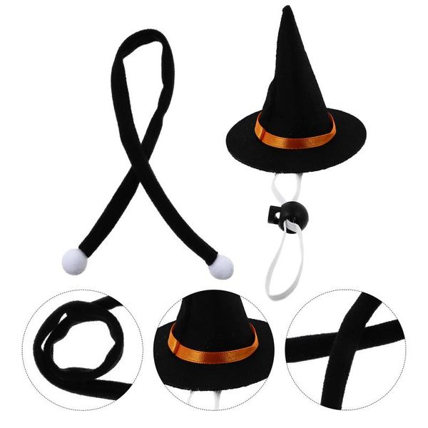 

cat costumes 1 set of pet hat scarf adjustable dog witch party supply