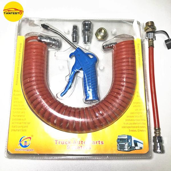 

professional hand tool sets large truck 9m air pipe blowing set dust gun