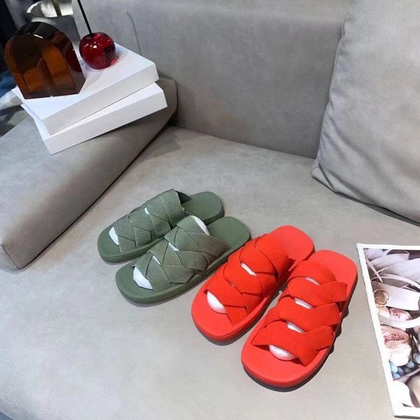 

women flip flop slippers beach sandals black white fashion trainers foam runner summer classic casual shoes size35-40, Red;white
