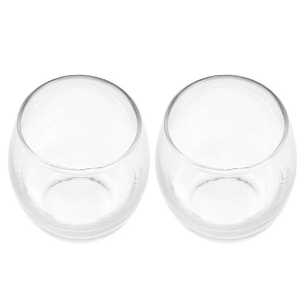

candles 2pcs diy scented candle cup glass soy wax jelly holder