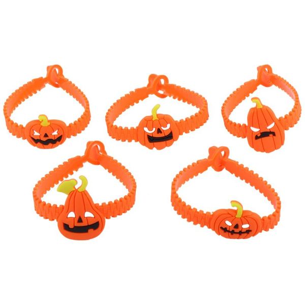 

party decoration 25pcs cartoon bracelet kids pumpkin (random color)