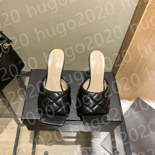 

women shoes cover head semi-slippers double color stitching elegant and tasteful fashion, simple classic 01, Black