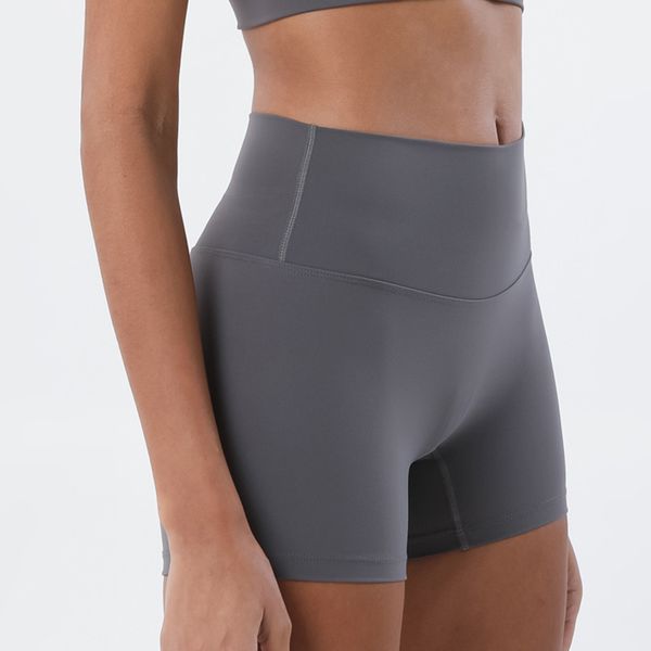 

lulu shaping workout shorts leggings athletic high waisted soft fitness running clothing yoga biker short, White;red