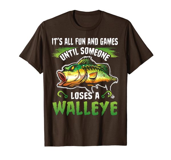 

Walleye T-Shirt Freshwater Fishing Tee Shirt Gift Idea, Mainly pictures
